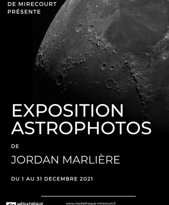 Astrophotos exhibitions at the Mirecourt media library
